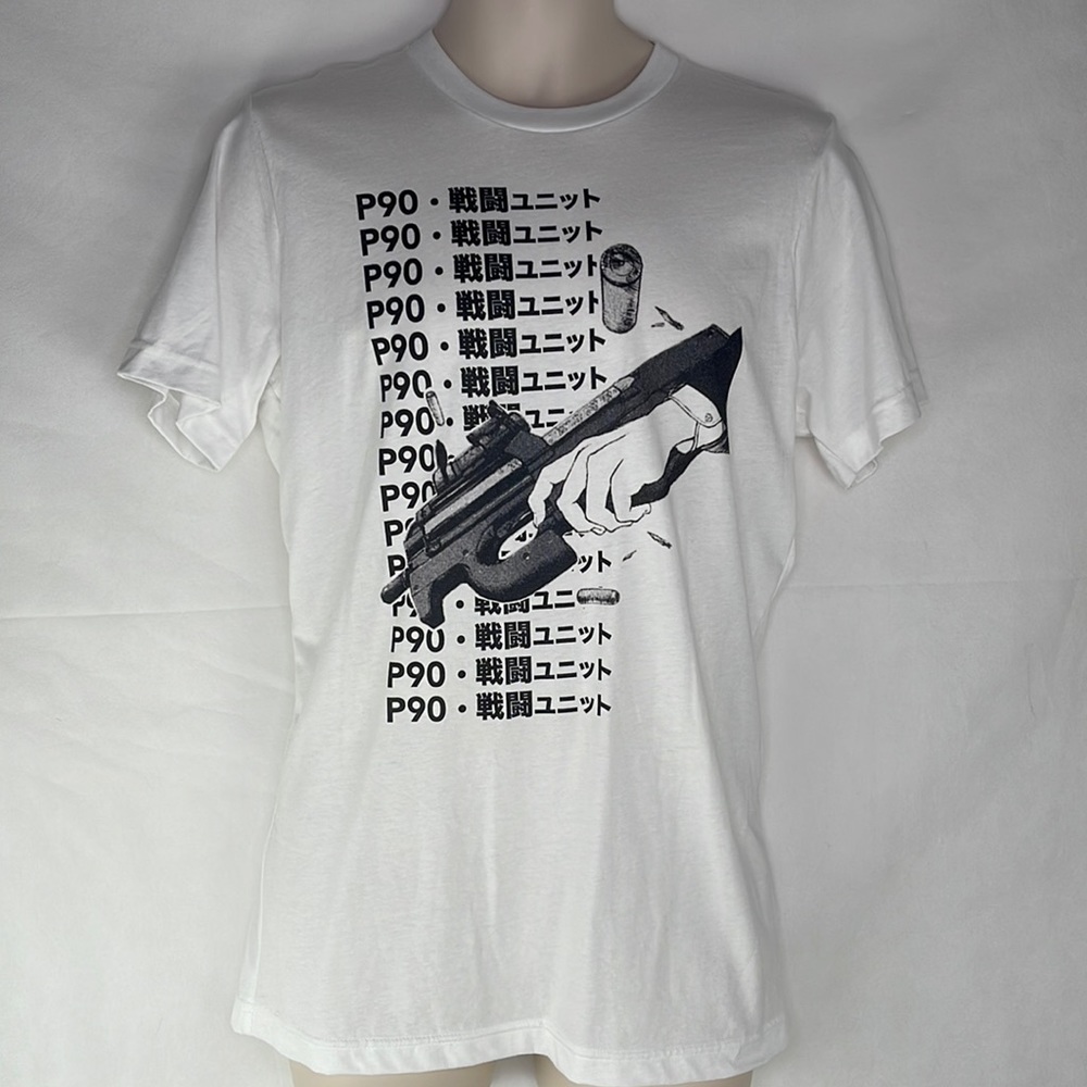 Imouri Original Anime Streetwear White & Black T Shirt